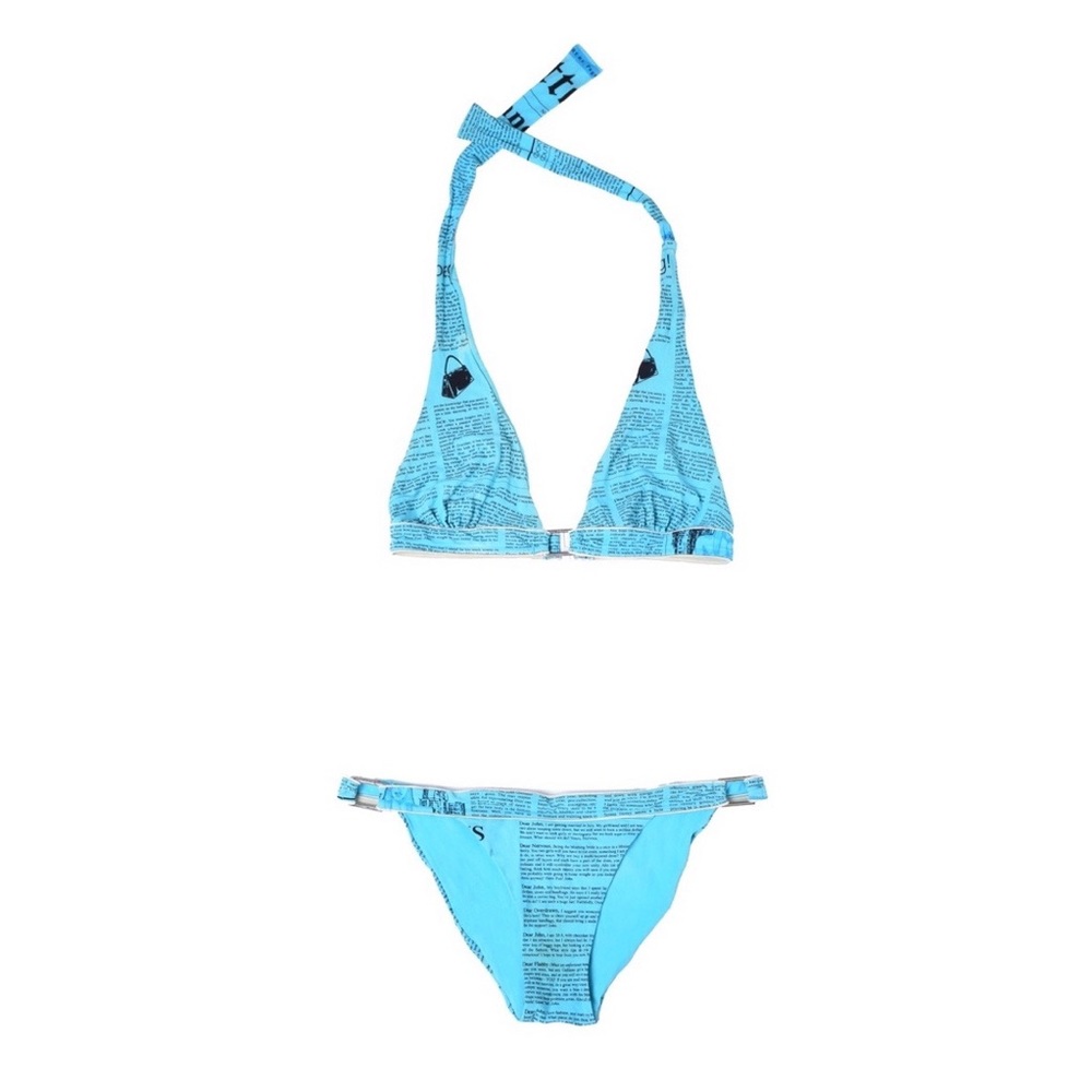 John Galliano Bathing Suit 2 Piece Set